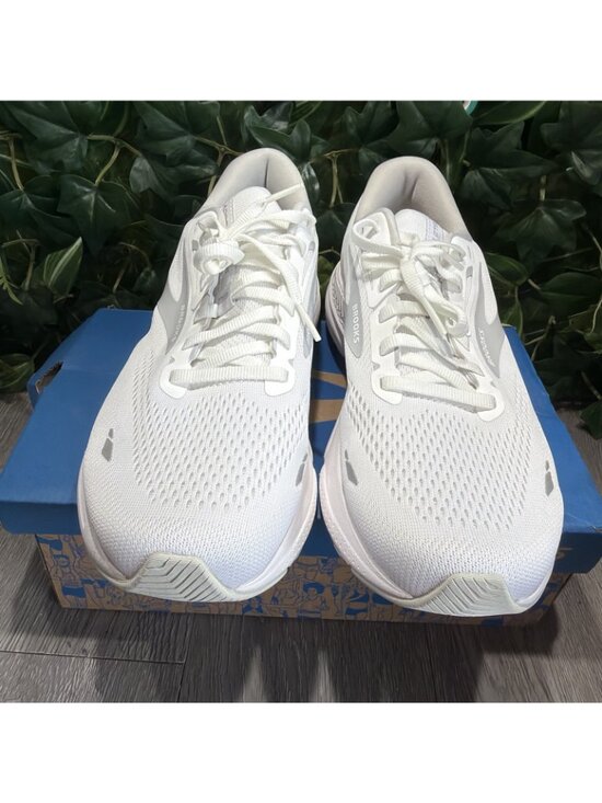 Brooks Adrenaline GTS 23 W 12 Wide M 10.5 Shoe White Running Walking 1203811D104 main image 12